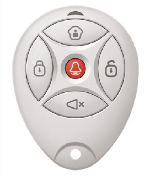 Hikvision allarme wireless 300m grigio rosso bianco ds-pkfe-5 868mhz