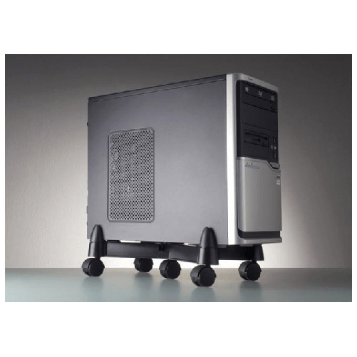 Tecnostyl-CPU-holder-Supporto-CPU-a-carrello-Nero