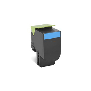 Tonerpro - Toner Compatibile per le stampanti Lexmark CX310dn, 410de, 510de - Ciano - 2.000 pagine