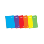 Enri Plus Spiral Notebook Formato Smooth Follio - 80GA 90GR - Coperchio in plastica - Colori ordinati