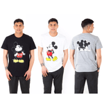 Fratelliditalia.org Set lotto kit di tre t shirt magliette disney mezze maniche topolino tre colori