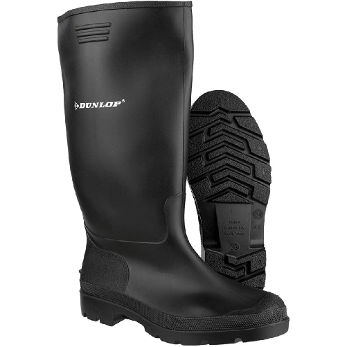 Dunlop Stivali da acqua Dunlop Nero Poliestere PVC