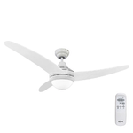 EDM Product Ventilatore da Soffitto con Luce EDM 33803 Egeo Bianco 60 W