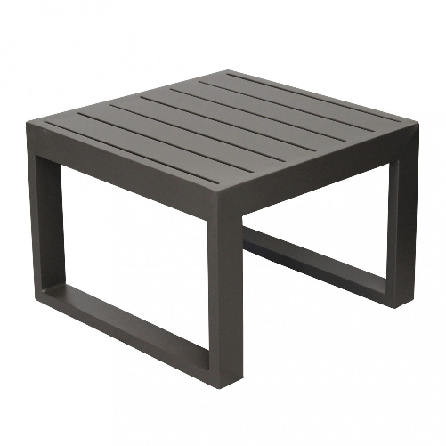 MILANI HOME ARGENTUM - tavolino da giardino in alluminio