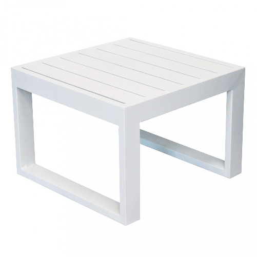 MILANI HOME ARGENTUM - tavolino da giardino in alluminio