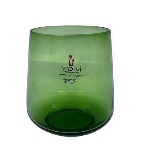Vidivì Vetrerie riunite ABC, set 6 bicchieri 35 cl, verde