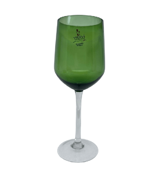 Vidivì Vetrerie riunite ABC, set 6 calici acqua 33 cl, verde