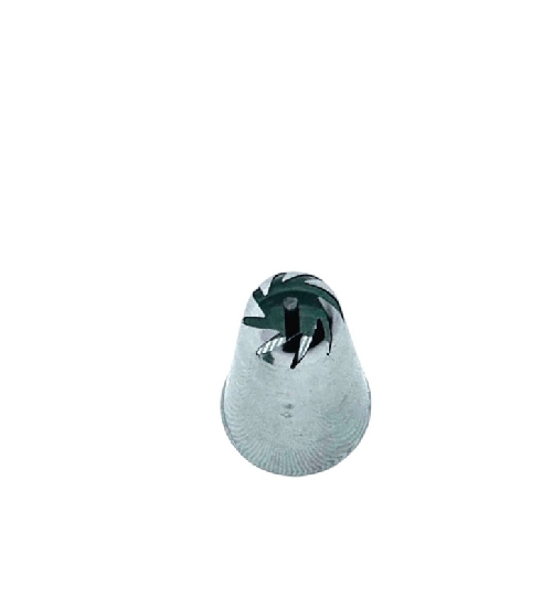 Thermoauser Thermohauser beccuccio a fiore spirale ø 10 mm, 8 denti chiusi, acciaio inox