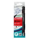 STABILO dr!ver penna tecnica Fine Nero Blu Verde Rosso 4 pz