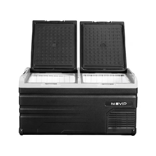 Muvip  Frigorifero Portatile con Compressore Muvip LG 107 Litri Doppia Zona - Doppia Porta