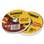 Dewalt Disco da taglio Dewalt Fast Cut dt3506-qz 10 Unità 115 x 1 x 22,23 mm