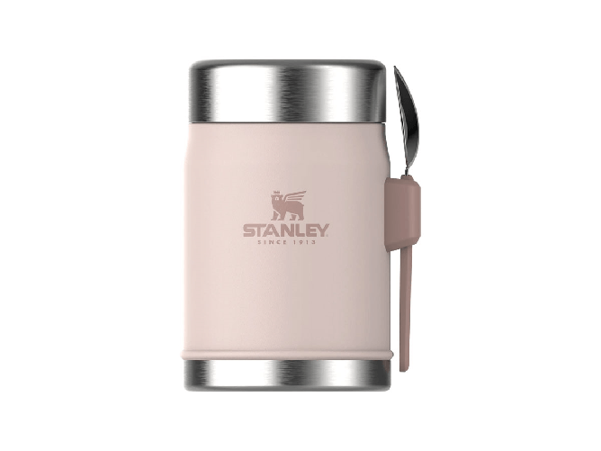 STANLEY Stanley CLASSIC LEGENDARY FOOD JAR + SPORK 14oz /400ml Rose Quartz