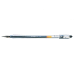 Pilot Gel pilota Boligraph G1 - ricaricabile - punta a sfera 0,5 mm - corsa 0,3 mm - corpo trasparente - colore nero