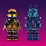 LEGO-NINJAGO-71806-Mech-Elemento-di-Terra-di-Cole-Giochi-per-Bambini-da-7--Action-Figure-Personalizzabile-con-2-Minifigure