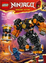 LEGO-NINJAGO-71806-Mech-Elemento-di-Terra-di-Cole-Giochi-per-Bambini-da-7--Action-Figure-Personalizzabile-con-2-Minifigure