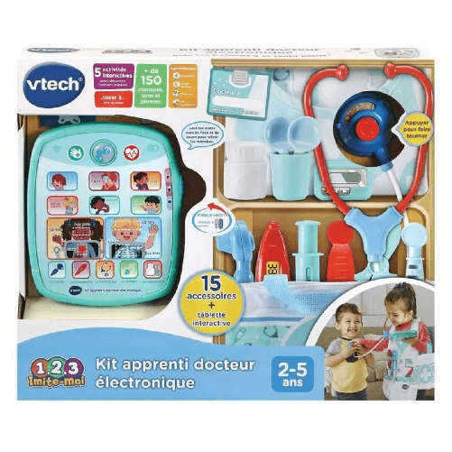 Vtech Valigetta da Dottore a Giocattolo con Accessori Vtech Electronic Doctor Apprentice Kit