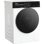 Whirlpool FRONT LOADER STD, Capacità 12kg, classe A -10%, bianco, Autodose, vapore, porta nera, Wi-Fi