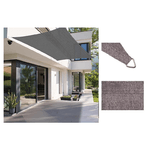 TrAdE Shop Traesio  Tenda Vela Ombreggiante Parasole Da Esterno Terrazze Giardino Patio Rettangolare 3x4 Mt -