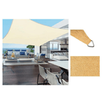 TrAdE Shop Traesio  Tenda Vela Ombreggiante Parasole Da Esterno Terrazze Giardino Patio Quadrata 5 X 5 Mt -