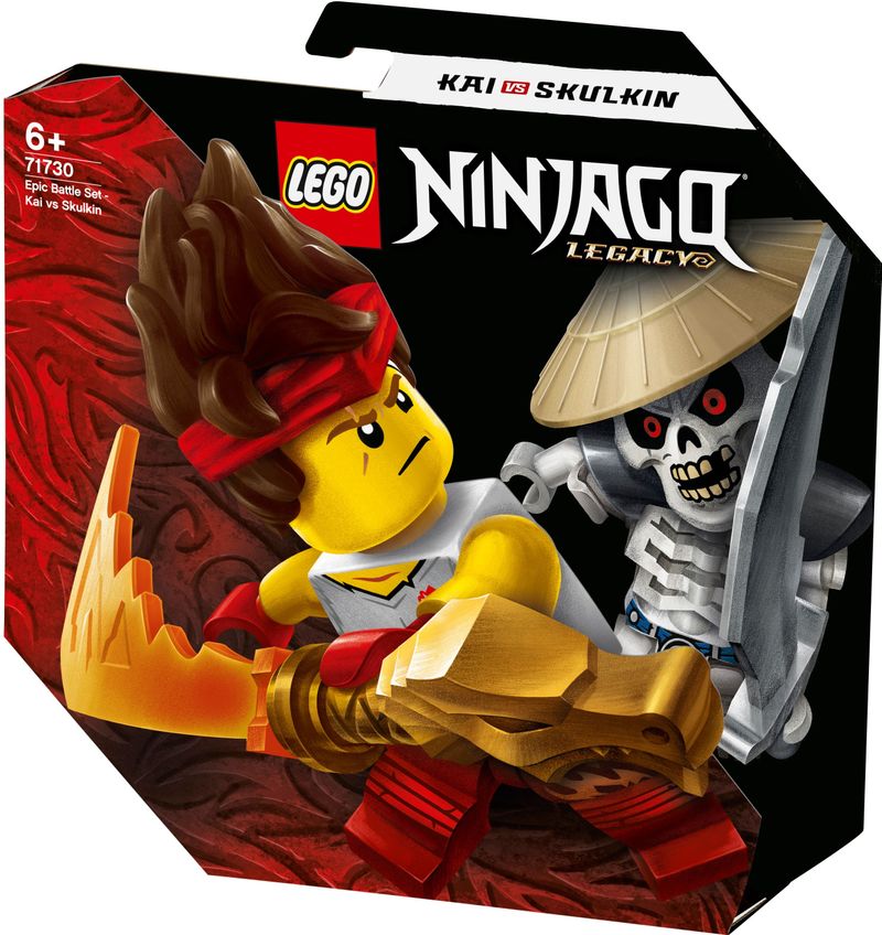 LEGO-NINJAGO-Battaglia-epica---Kai-vs-Skulkin---71730