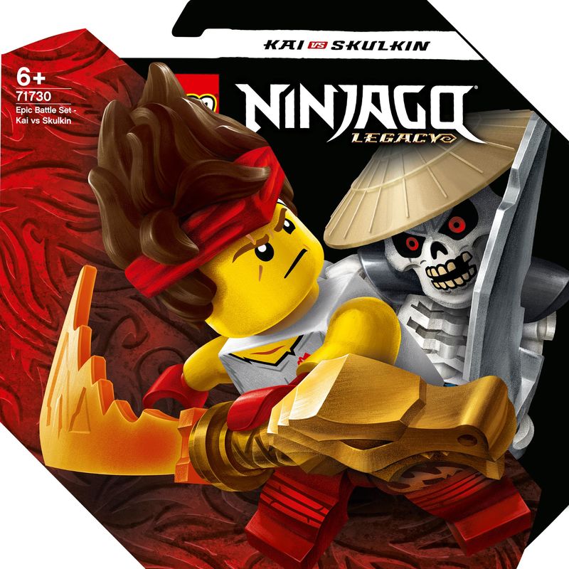 LEGO-NINJAGO-Battaglia-epica---Kai-vs-Skulkin---71730