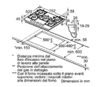 Bosch-PPQ7A6B10-Piano-Cottura-da-Incasso-a-Gas-5-Fuochi-Serie-6-Colore-Nero