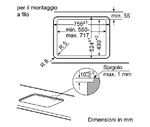 Bosch-PPQ7A6B10-Piano-Cottura-da-Incasso-a-Gas-5-Fuochi-Serie-6-Colore-Nero