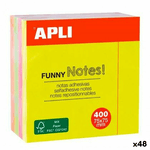 Apli Note Adesive Apli Funny Multicolore 75 x 75 mm (48 Unità)