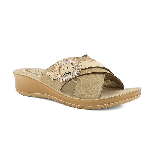 INBLU SCARPE CIABATTE SANDALO DONNA INBLU SE000013 SE13 BEIGE ORIGINALE PE 2025