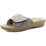INBLU SCARPE CIABATTE SANDALI DONNA INBLU VR000069 VR69 ARGENTO ORIGINALE PE 2025