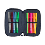 Safta Necessaire Safta New edition Blu Marino 12,5 x 19,5 x 5,5 cm 37 Pezzi
