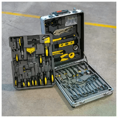 Vigor-Valigia-Trolley-Porta-Attrezzi-e-Utensili-Vau-142-Pezzi-142-