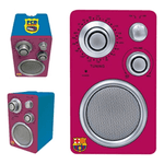 F.C. Barcelona Radio Portatile F.C. Barcelona Rosso granato
