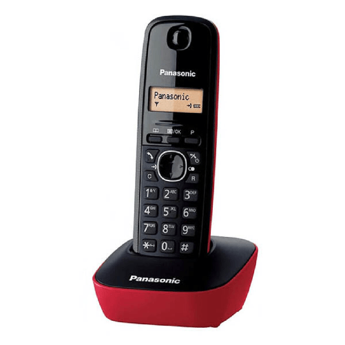 Panasonic Telefono Senza Fili Panasonic KX-TG1611 Rosso/Nero