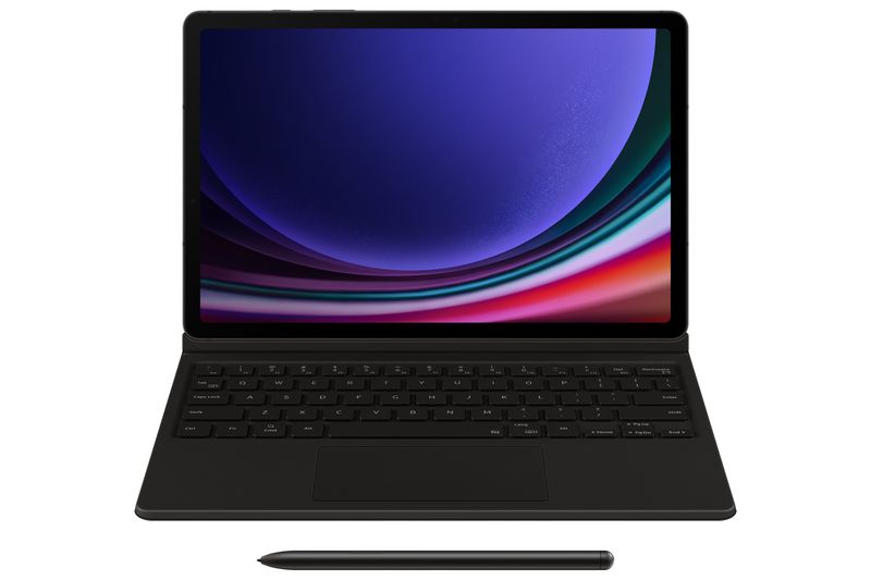 Samsung-Book-Cover-Keyboard-per-Tab-S9-Nero