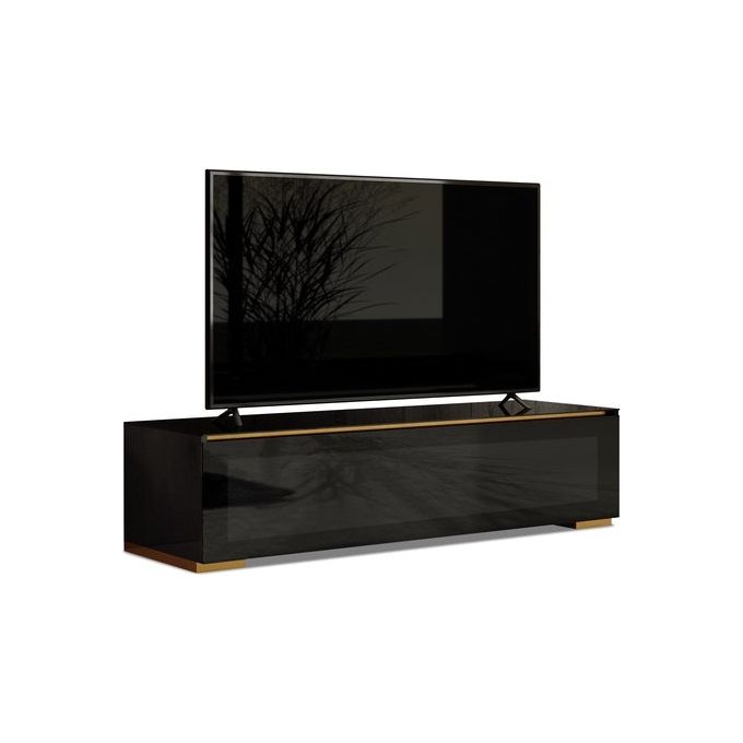 Munari-GE-152-NE-Mobile-Porta-Tv-fino-a-65”-5-Ruote-Active-Door-Nero-e-Rame