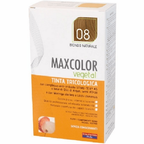 MaxColor-Vegetal-Tintura-08-Biondo-Naturale-140mL