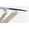 Konte.Design-Tavolo-May-rotondo-in-vetro-e-acciaio-con-gambe-effetto-legno-d114-cm