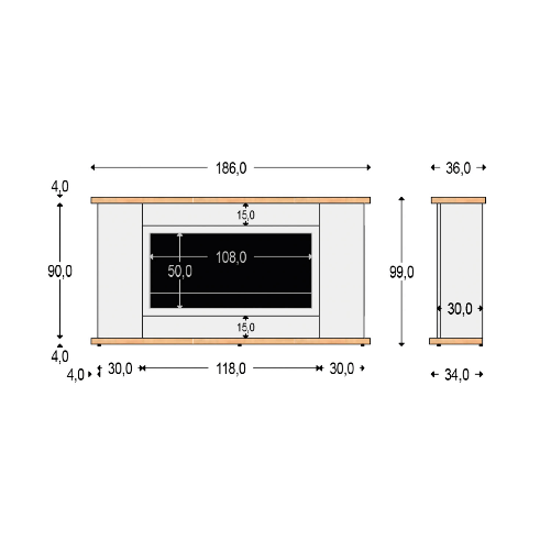 Sined-Mobile-Completo-Desio-108-Mobile-In-Legno-Con-Caminetto-Elettrico-Da-1500w-Telecomando-Grigio-Perla-Il-Design-Del-Desio-108-e-Ideale-Per-Case-Moderne-Spazi-Commerciali-Hotel-e-Beb