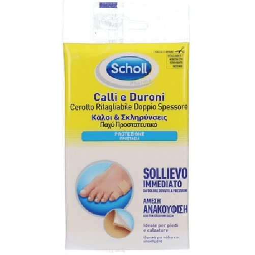Scholl-Cerotto-Ritagliabile-Doppio-Spessore-per-Calli-e-Duroni