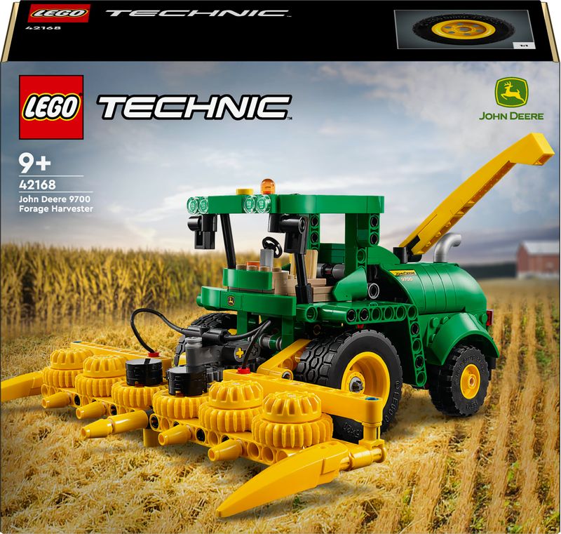 LEGO-Technic-42168-John-Deere-9700-Forage-Harvester-Trattore-Giocattolo-per-Bambini-9--Anni-Veicolo-Mietitrebbia-Funzionante