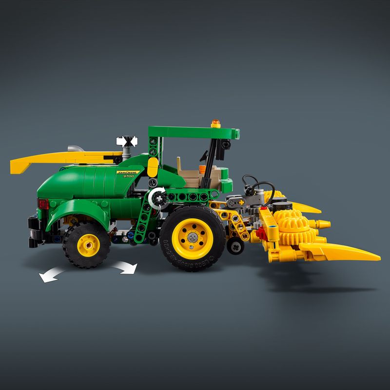 LEGO-Technic-42168-John-Deere-9700-Forage-Harvester-Trattore-Giocattolo-per-Bambini-9--Anni-Veicolo-Mietitrebbia-Funzionante