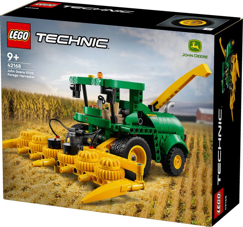 LEGO-Technic-42168-John-Deere-9700-Forage-Harvester-Trattore-Giocattolo-per-Bambini-9--Anni-Veicolo-Mietitrebbia-Funzionante