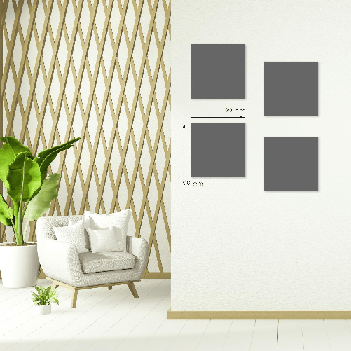 Lupia---Set-4-QUADRI-Albero-della-vita-su-CERAMICA-cornice-Shabby-MODERN-Beige-TREE