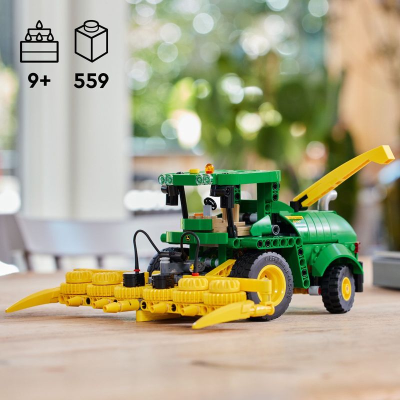 LEGO-Technic-42168-John-Deere-9700-Forage-Harvester-Trattore-Giocattolo-per-Bambini-9--Anni-Veicolo-Mietitrebbia-Funzionante