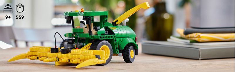 LEGO-Technic-42168-John-Deere-9700-Forage-Harvester-Trattore-Giocattolo-per-Bambini-9--Anni-Veicolo-Mietitrebbia-Funzionante