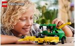 LEGO-Technic-42168-John-Deere-9700-Forage-Harvester-Trattore-Giocattolo-per-Bambini-9--Anni-Veicolo-Mietitrebbia-Funzionante