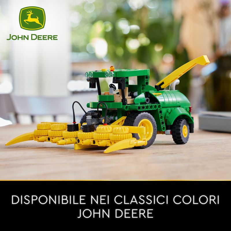 LEGO-Technic-42168-John-Deere-9700-Forage-Harvester-Trattore-Giocattolo-per-Bambini-9--Anni-Veicolo-Mietitrebbia-Funzionante