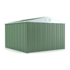 Box-lamiera-giardino-327x307cm-x-h2.15m---145KG---1004mq-casetta-attrezzi-in-Acciaio-Zincato---VERDE