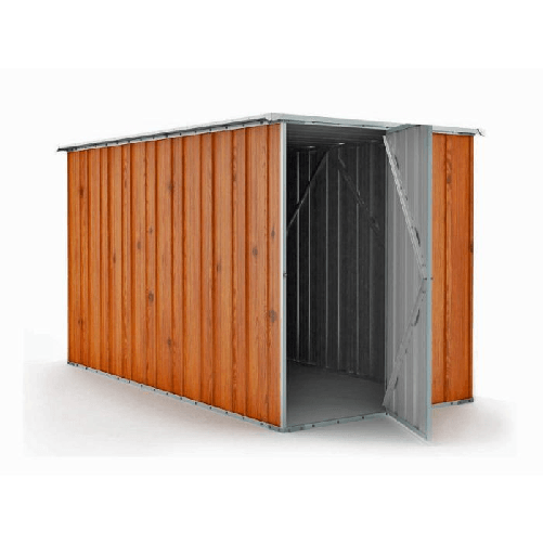 Box-giardino-175x307cm-x-h1.82m---95KG---54mq-casetta-attrezzi-in-Acciaio-Zincato---LEGNO